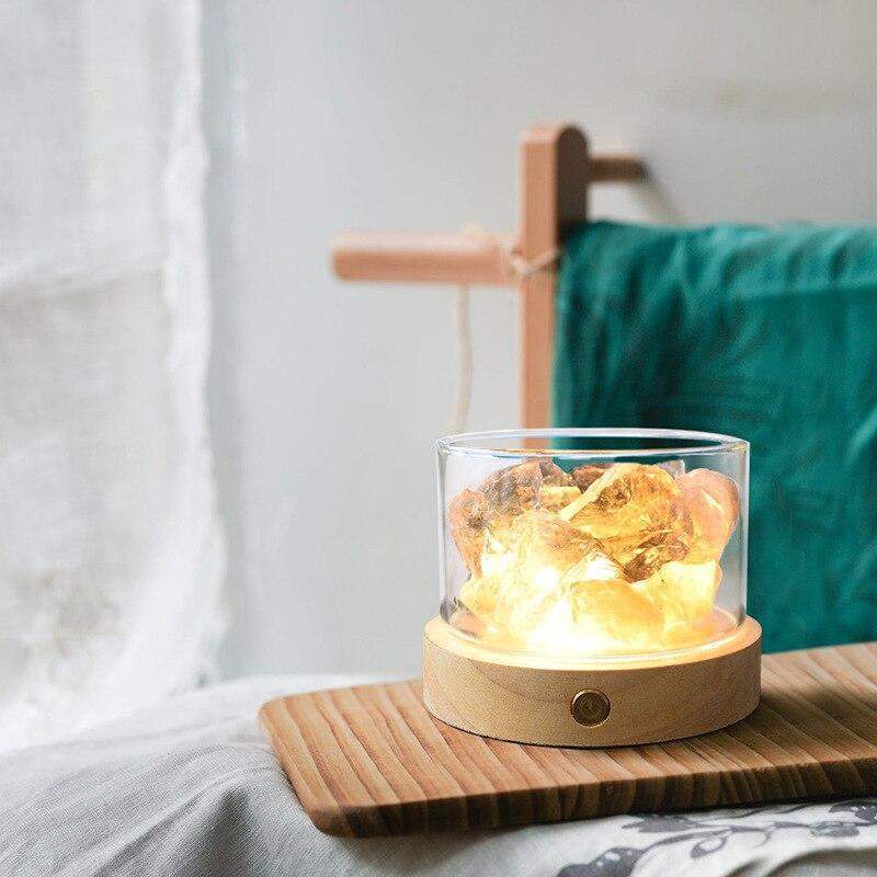 SereniStone Crystal Stone Aromatherapy Diffuser