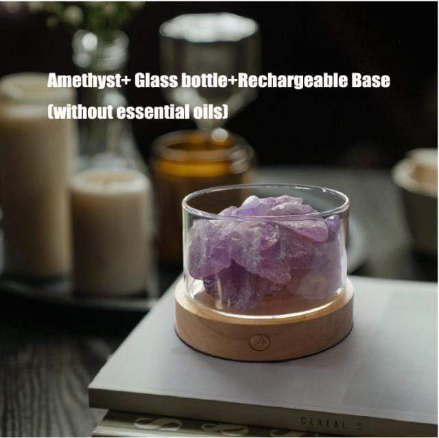 SereniStone Crystal Stone Aromatherapy Diffuser