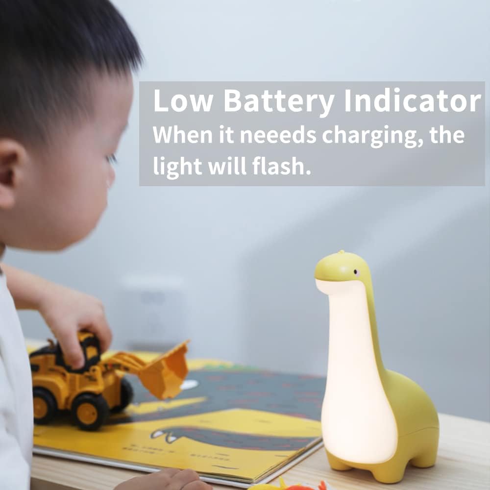 DinoSnug – Soft Glow Dinosaur Night Light for Kids