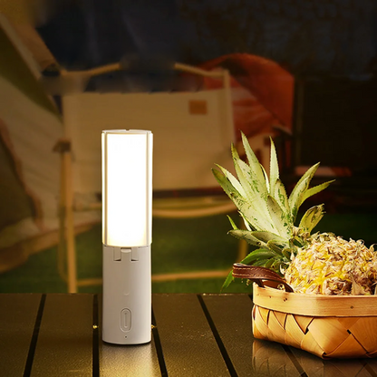 All-in-One Camping Lamp | Rechargeable Outdoor Light with Adjustable Brightness & Long Battery Life