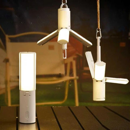 All-in-One Camping Lamp | Rechargeable Outdoor Light with Adjustable Brightness & Long Battery Life
