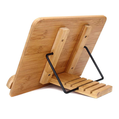 Portable Adjustable Book Stand – Ergonomic Reading & Tablet Holder for Study, Work & Travel