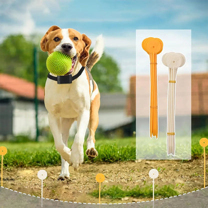 Wireless Dog Fence with Remote – Portable Electric Pet Containment System (Up to 500m Range)