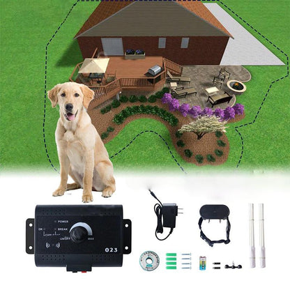 Wireless Dog Fence with Remote – Portable Electric Pet Containment System (Up to 500m Range)