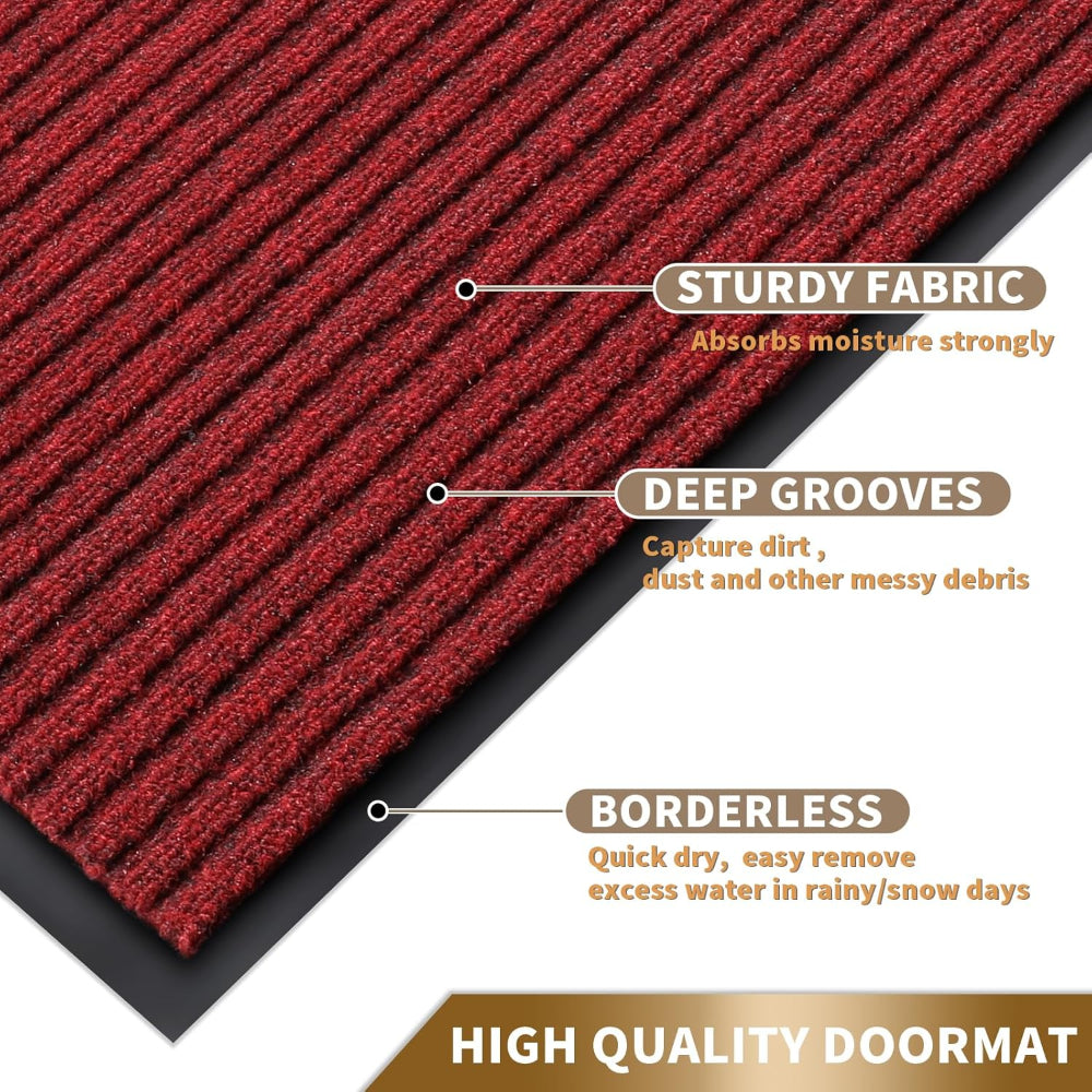 Duramat – All-Weather Indoor & Outdoor Door Mat with Non-Slip Backing