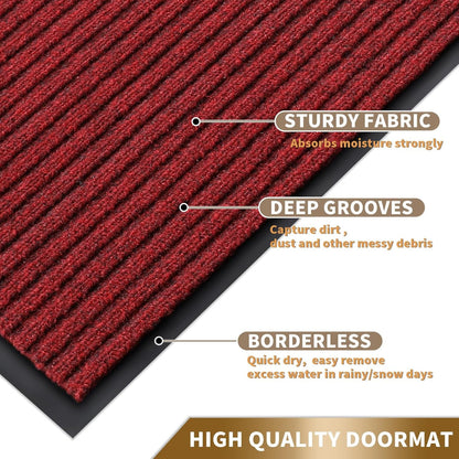 Duramat – All-Weather Indoor & Outdoor Door Mat with Non-Slip Backing
