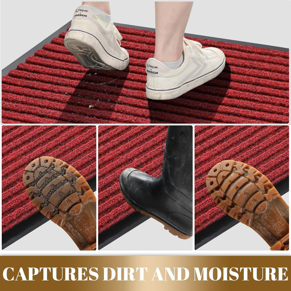Duramat – All-Weather Indoor & Outdoor Door Mat with Non-Slip Backing
