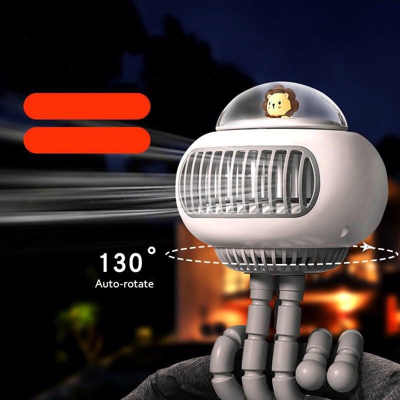 Stroller Fan | Portable Baby Fan with Rechargeable Battery & Adjustable Clip