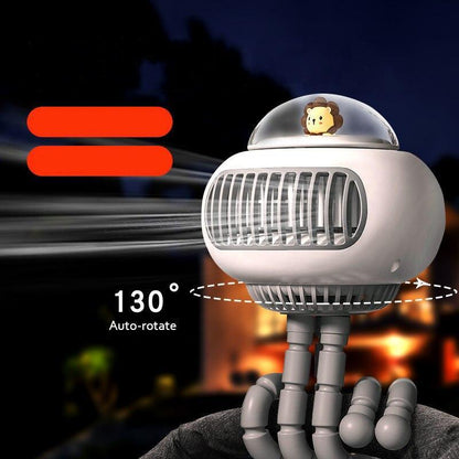 Stroller Fan | Portable Baby Fan with Rechargeable Battery & Adjustable Clip