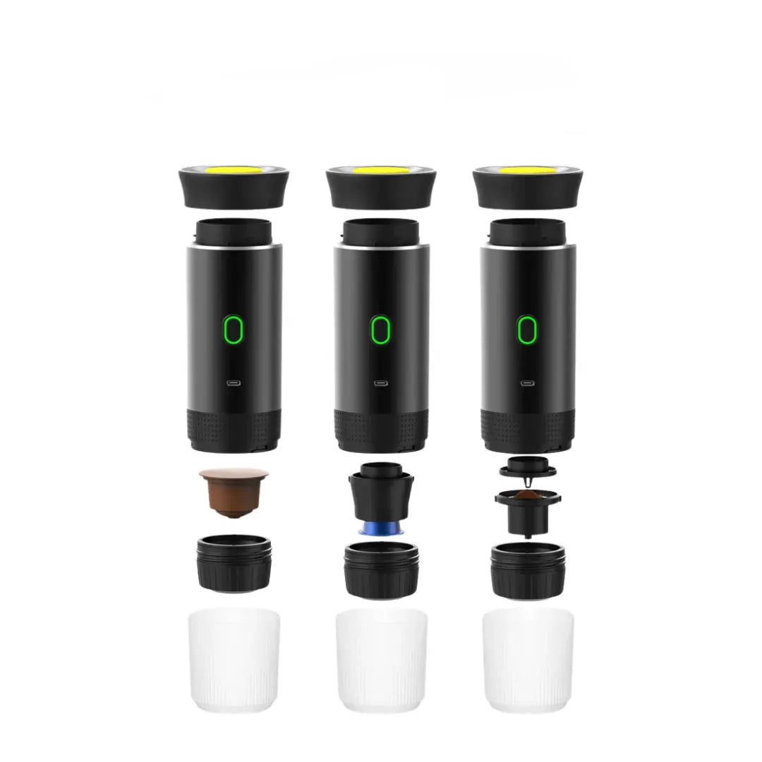 EspressoGo – Portable Espresso Machine | USB Rechargeable Coffee Maker for Home, Office & Travel