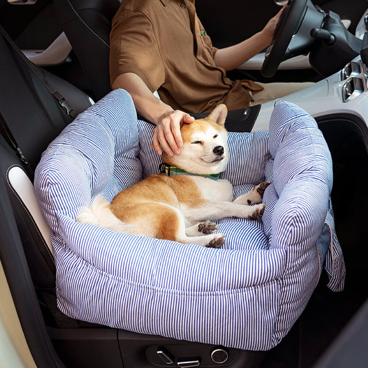 ComfyRide | Dog Car Seat Bed – Safe, Soft & Travel-Friendly Pet Carrier