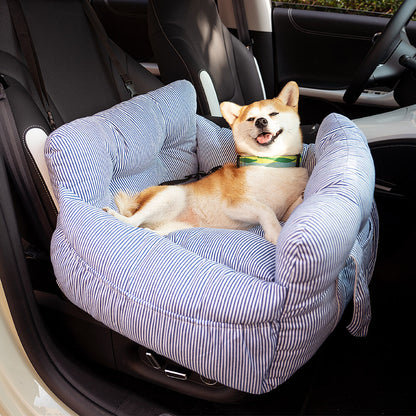 ComfyRide | Dog Car Seat Bed – Safe, Soft & Travel-Friendly Pet Carrier