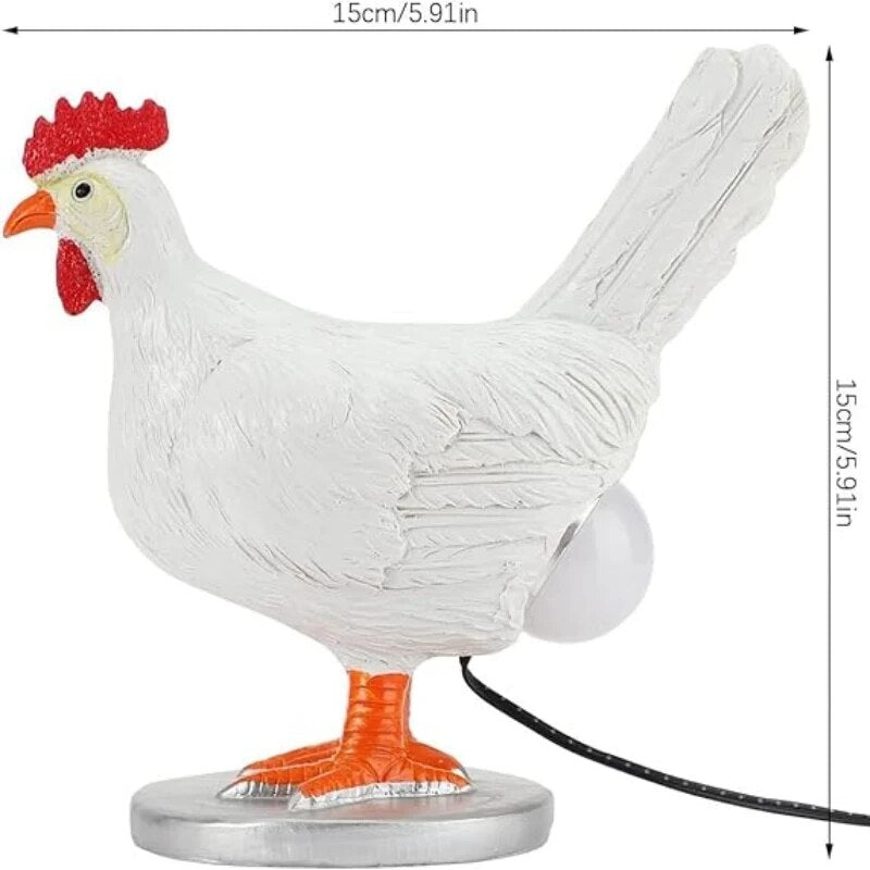 Chicken Night Lamp – Whimsical LED Table Light for Home, Kids & Easter Decor