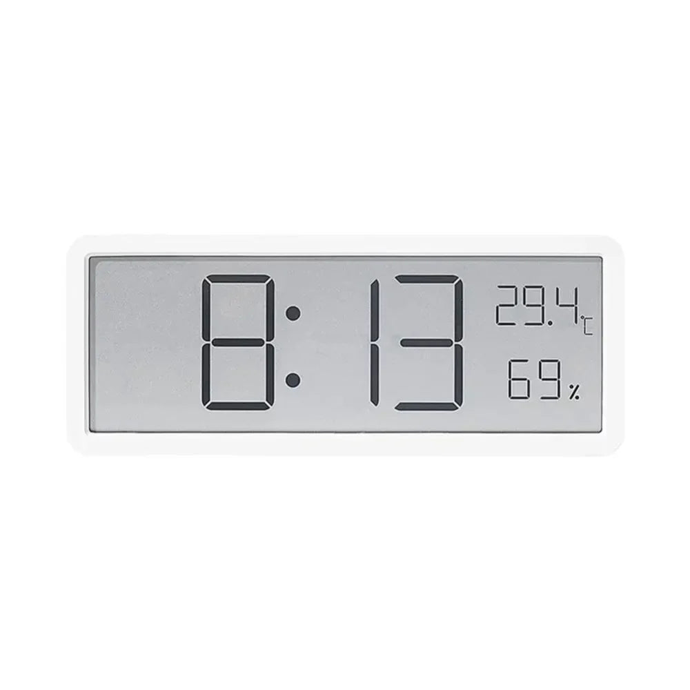 GlowTime – Digital LED Wall Clock with Temperature & Humidity Display