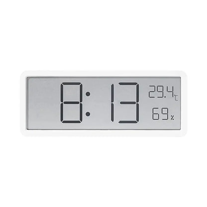 GlowTime – Digital LED Wall Clock with Temperature & Humidity Display