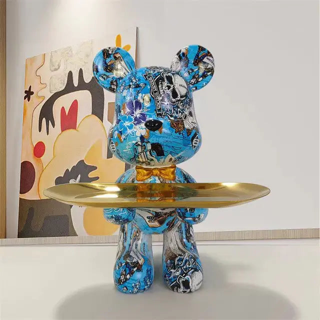 StreetPaws - Graffiti Bear Sculpture