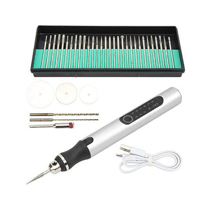 Professional Engraving Pen – Rechargeable Handheld Electric Engraver for Metal, Glass, Wood & More