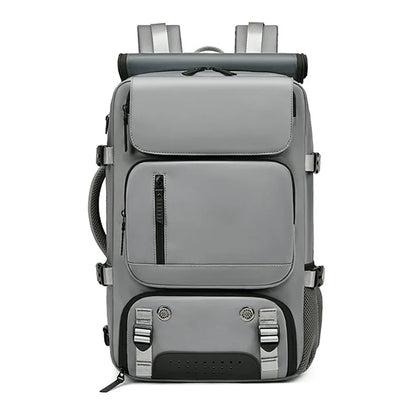 TRAVELMAX Pack – Large Waterproof Travel Backpack with USB Charging Port