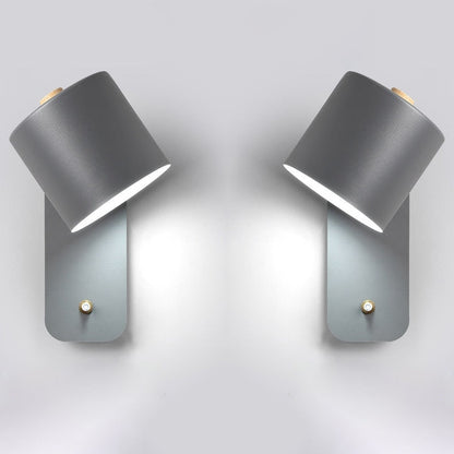 Modern LED Wall Light with Switch – Indoor Wall Sconce for Home Decor