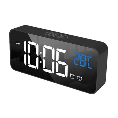 Harmonix – Smart LED Alarm Clock with Music, Temperature Display & Voice Control