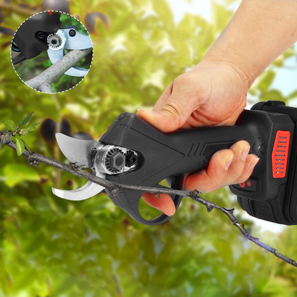 Electric Pruning Shears – 21V Cordless Garden Cutter with Precision Steel Blades