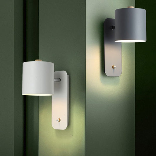 Modern LED Wall Light with Switch – Indoor Wall Sconce for Home Decor
