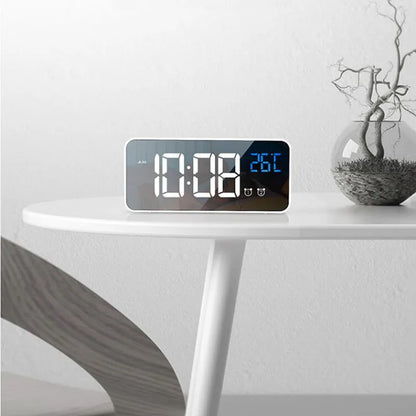 Harmonix – Smart LED Alarm Clock with Music, Temperature Display & Voice Control
