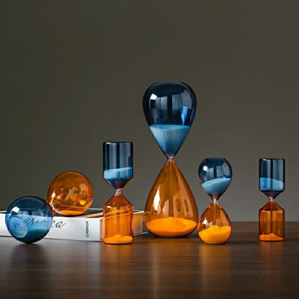 Chronovist Hourglass Timer – Elegant Glass Sand Timer in 5, 15, 30 & 60 Minute Options