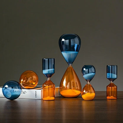 Chronovist Hourglass Timer – Elegant Glass Sand Timer in 5, 15, 30 & 60 Minute Options