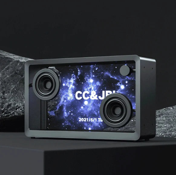 Lyrica – Wireless Speaker with Floating Lyrics Projection & Transparent Design