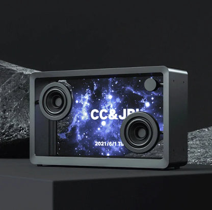 Lyrica – Wireless Speaker with Floating Lyrics Projection & Transparent Design