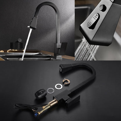 Modern Pull-Out Kitchen Tap – Stylish & Flexible Stainless Steel Mixer Faucet