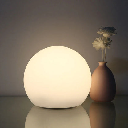 GlowOrb – Wireless LED Colour-Changing Table Lamp with Remote & USB Rechargeable