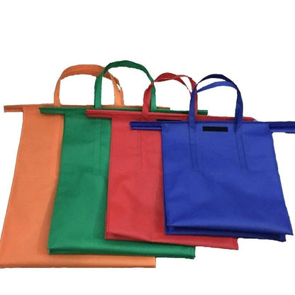 EcoSmart Shopping Cart Trolley Bags (Set of 4) | Reusable Grocery Organiser System