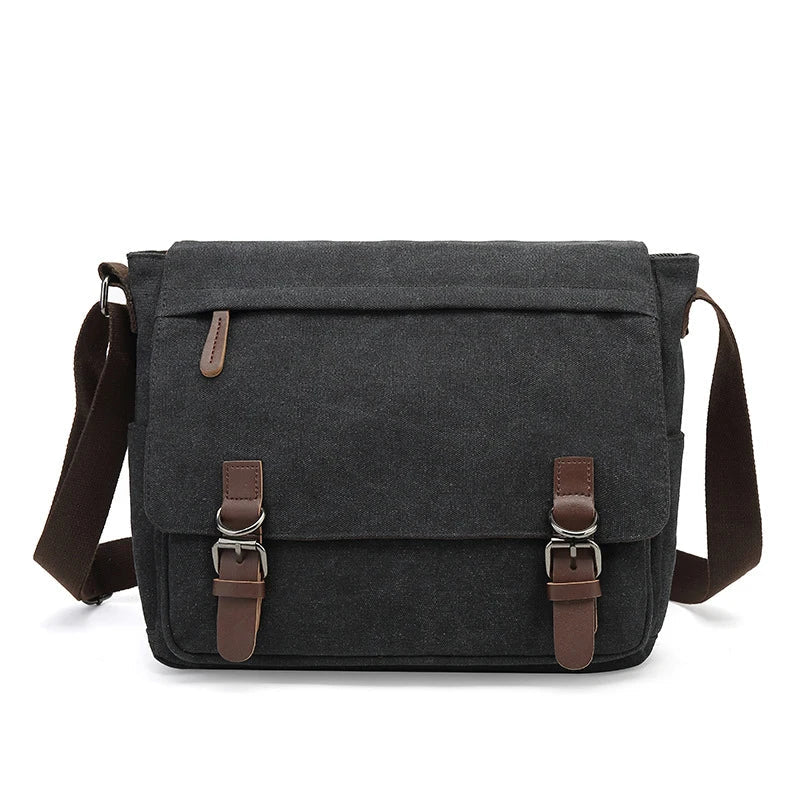 Carlos – Rugged Men’s Shoulder Bag for Everyday Use | Durable Canvas Crossbody Bag