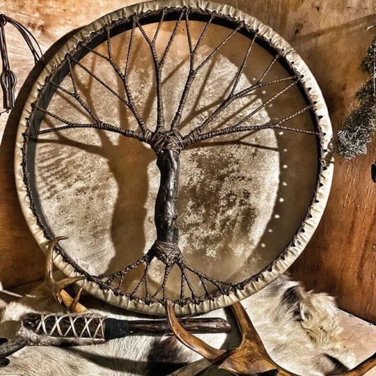Handcrafted Shaman Drum | 'Tree of Life'