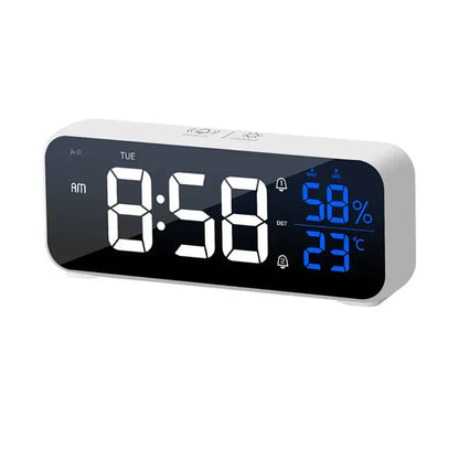 Harmonix – Smart LED Alarm Clock with Music, Temperature Display & Voice Control