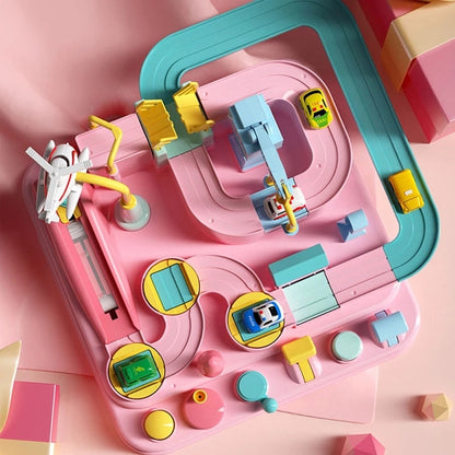 Car Adventure – City Driving Brain-Training Toy for Kids | Educational Playset with 8 Challenges