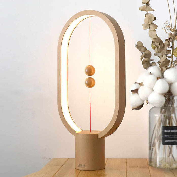 Magnetic LED Table Lamp – Modern Wireless Desk & Bedside Light with Innovative Switch
