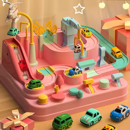 Car Adventure – City Driving Brain-Training Toy for Kids | Educational Playset with 8 Challenges