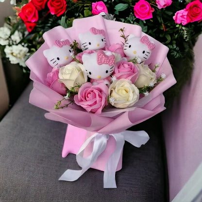 Hello Kitty Flowers Bouquet