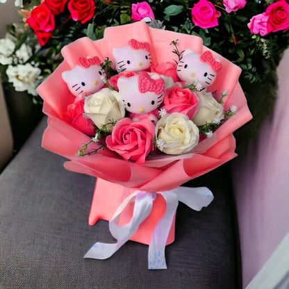 Hello Kitty Flowers Bouquet