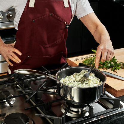 13-Piece HexClad Hybrid Cookware Set with Lids – Non-Stick, Stainless Steel & Cast Iron Fusion