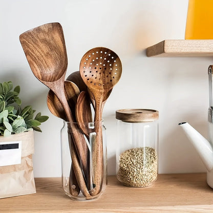 NordicWood Kitchen Utensil Set – Sustainable & Stylish Cooking Essentials for Every Kitchen