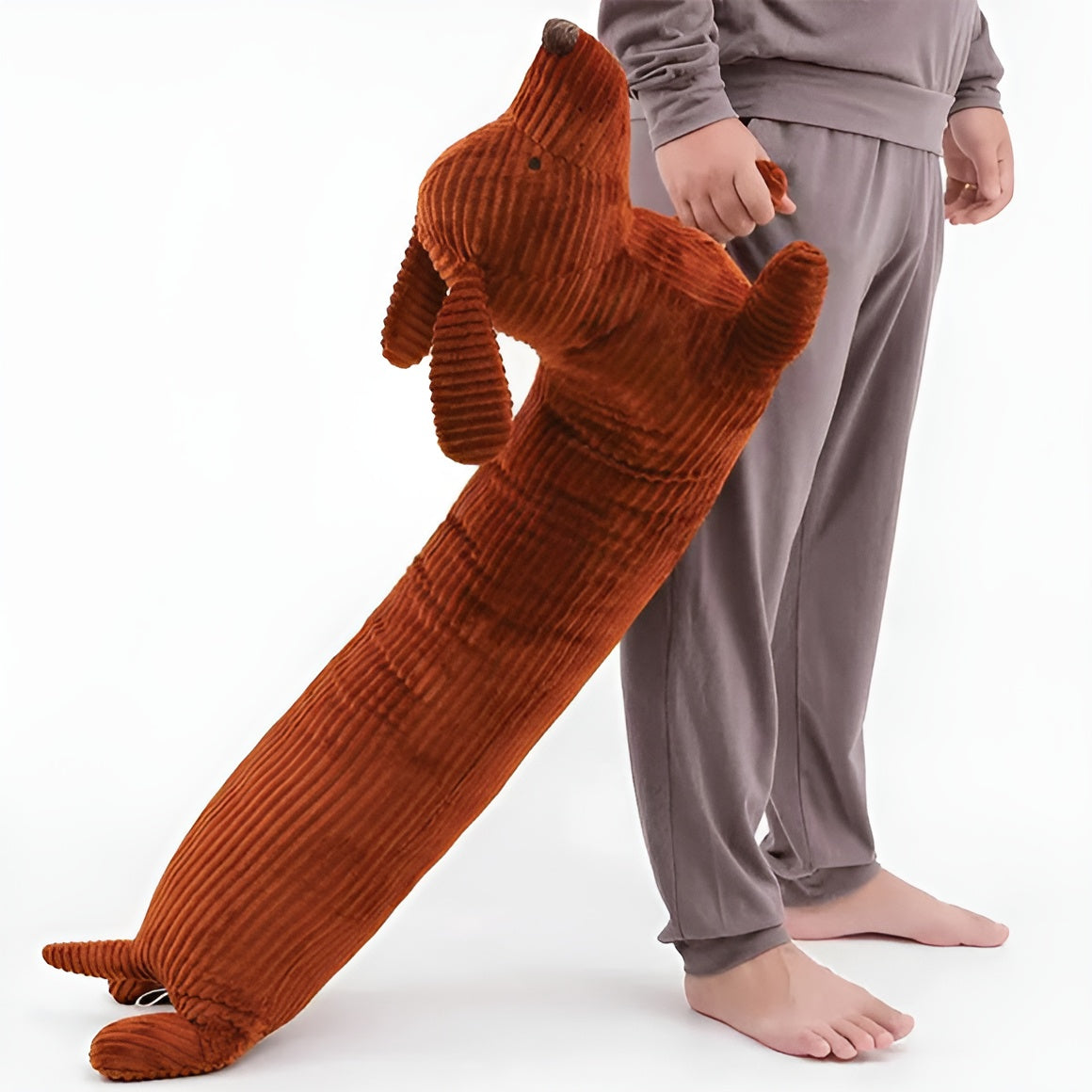 Ergonomic Dachshund Plush Cushion for Maximum Comfort
