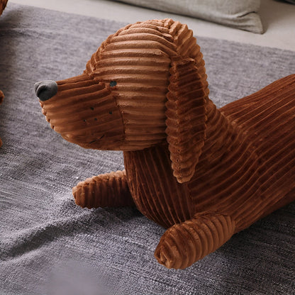 Ergonomic Dachshund Plush Cushion for Maximum Comfort