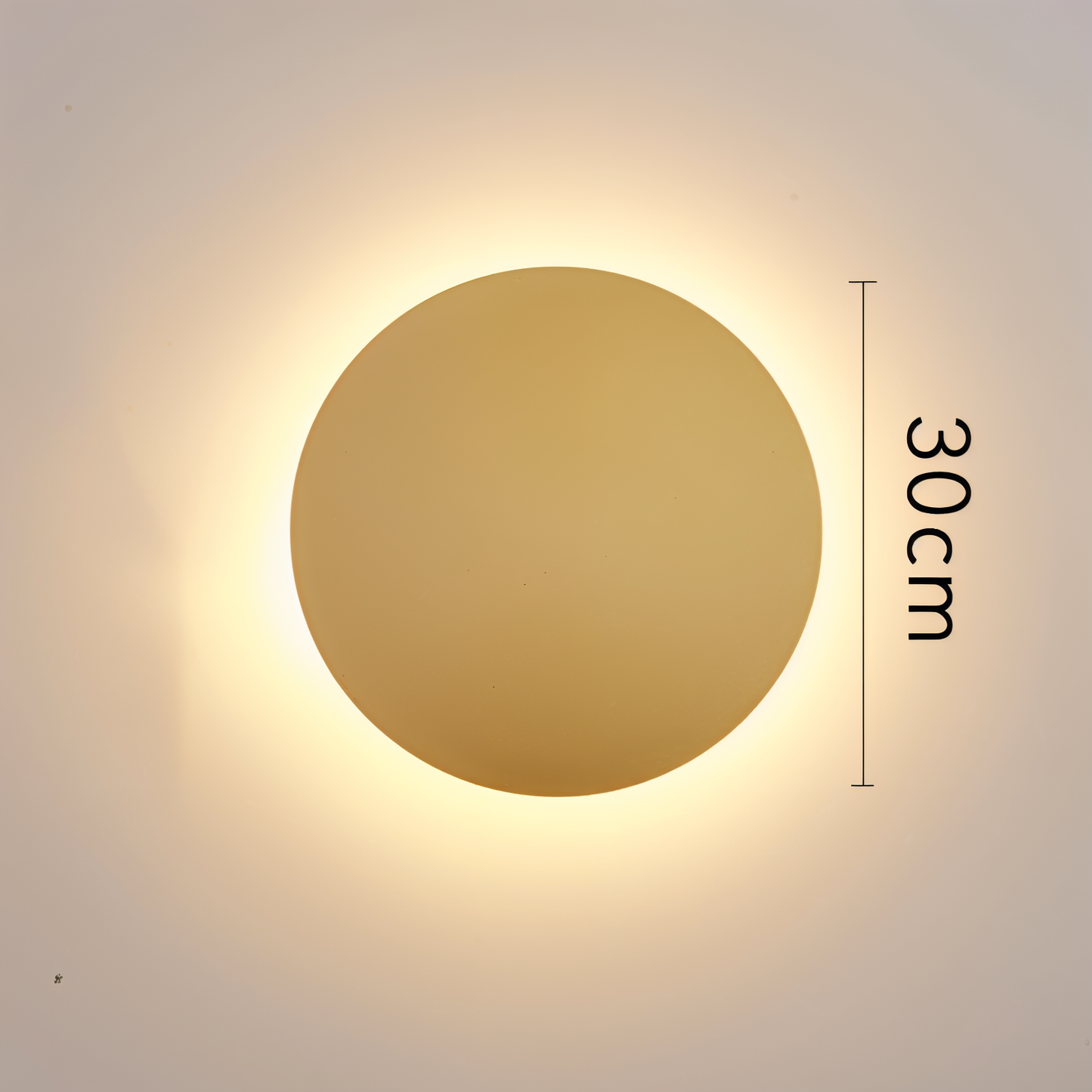 FullHalo LED Wall Light – Modern Round Metal Wall Lamp | Minimalist Contemporary Lighting Design