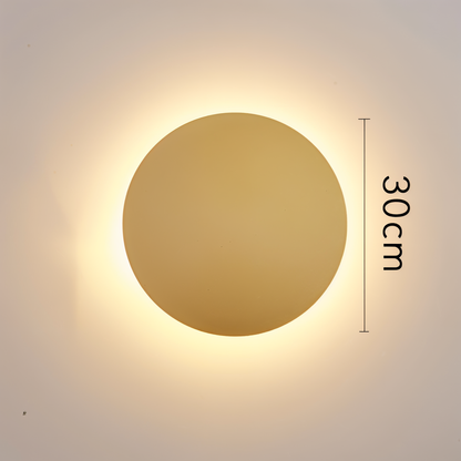 FullHalo LED Wall Light – Modern Round Metal Wall Lamp | Minimalist Contemporary Lighting Design