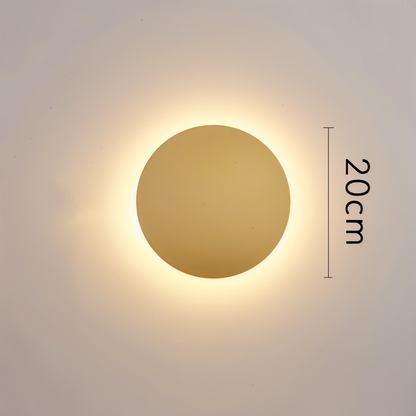 FullHalo LED Wall Light – Modern Round Metal Wall Lamp | Minimalist Contemporary Lighting Design