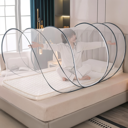 CircleGuard – Foldable Round Mosquito Net in Compact Travel Size